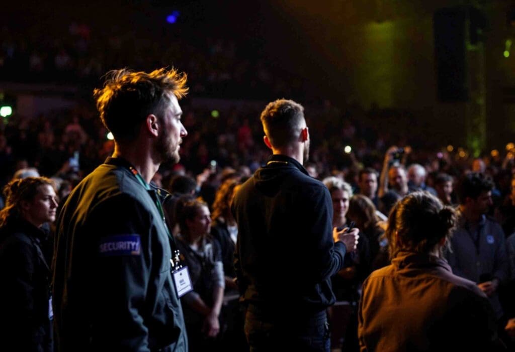 Personenschutz, VIP Schutz auf Veranstaltung, Konzert Event in Berlin