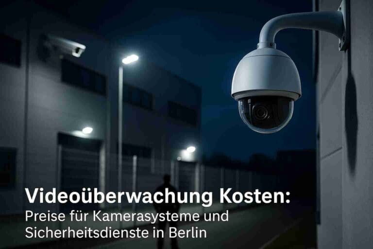 Videoüberwachung Kosten
