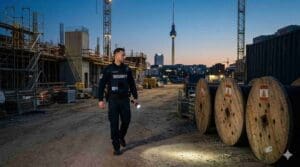 Kupferdiebstahl Baustelle