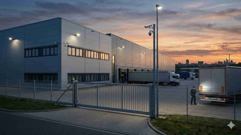 🏭 Lagerhalle sichern in Berlin: Der ultimative Schutz für Ihre Logistik 1 Lagerhalle sichern